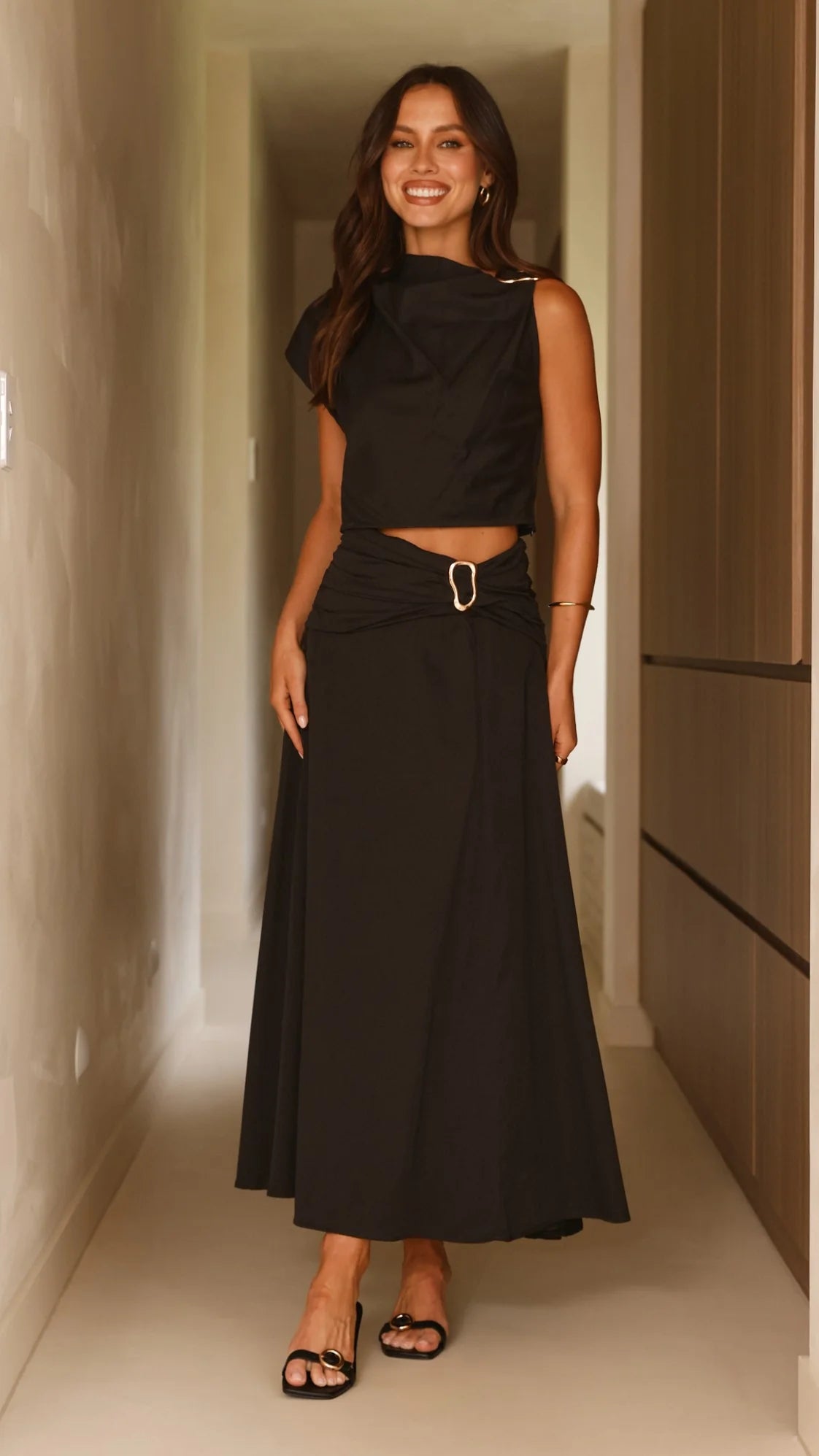 Delphine Top - Black
