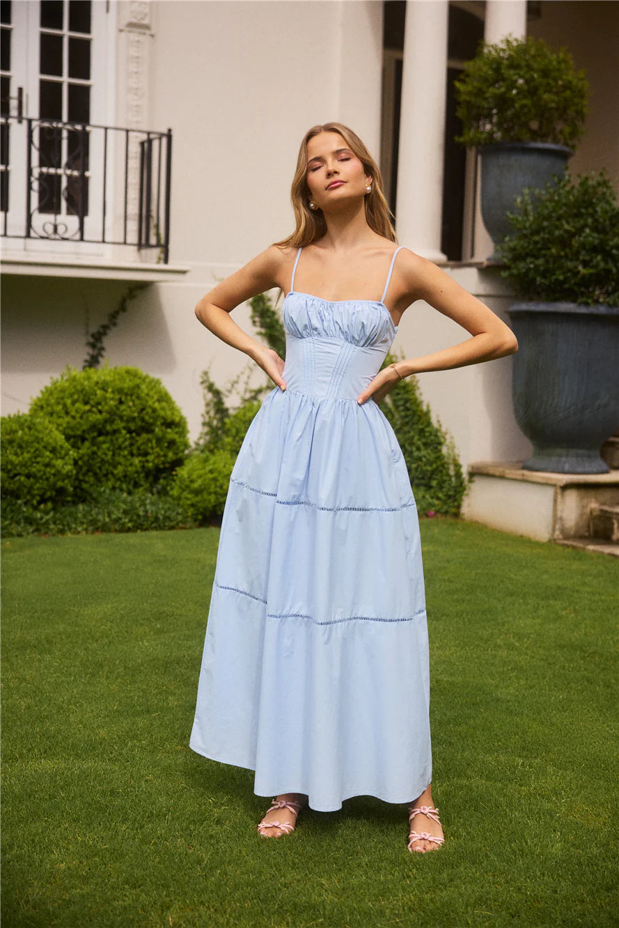 Mandy More Maxi Dress Blue